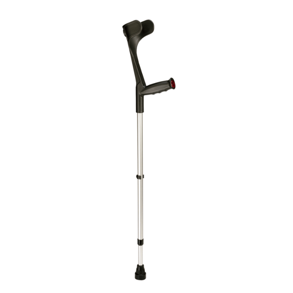 STANDARD Aluminum Crutch. Black Color (UNIT)